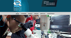 Desktop Screenshot of electroreparaciondiesel.com